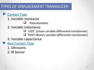 Displacement measurement | PPT
