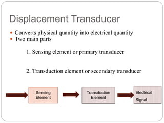 Displacement measurement | PPTX