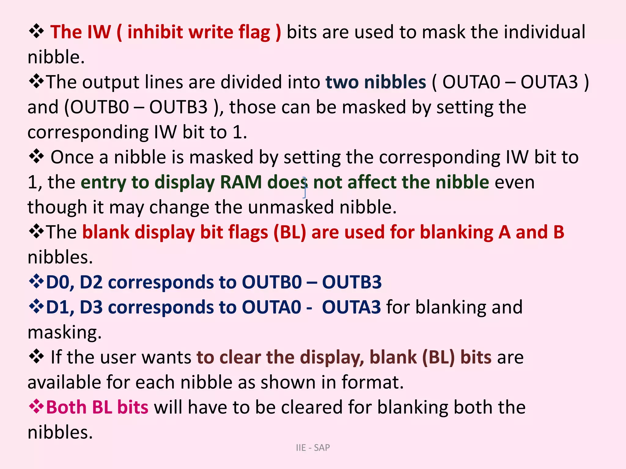  The IRQ line goes high, if any change in sensor value is detected at the end of a sensor matrix scan or the sensor RAM has a previous entry to be read by the CPU.