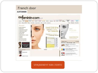 UNIQUEMENT SUR L’EDITO
 