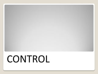 CONTROL
 