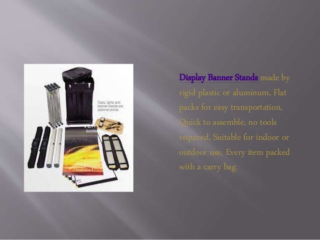 Display Banner Stands Banner Stands