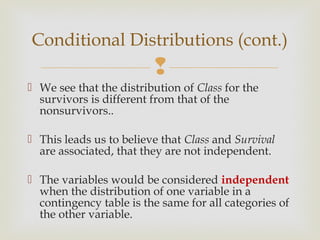 Displaying and describing categorical data | PPT