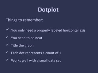 Displaying quantitative data | PPT
