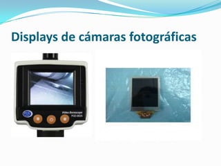 Displays de cámaras fotográficas