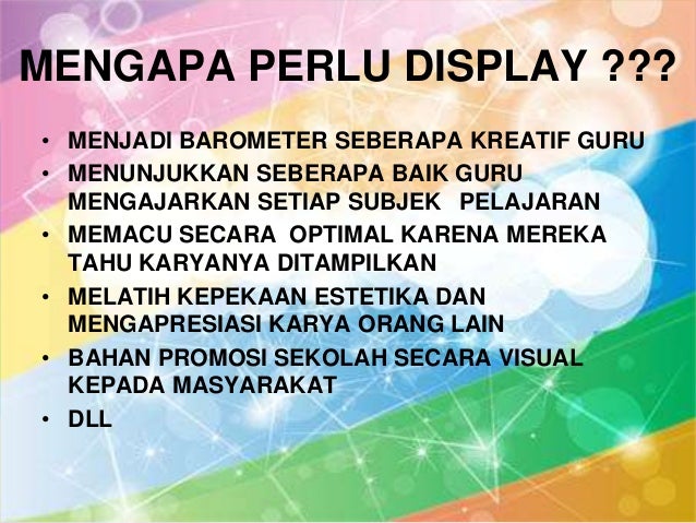 Display nunuy