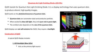 Pure Quantum Led Display Systems for engineering students | PPTX