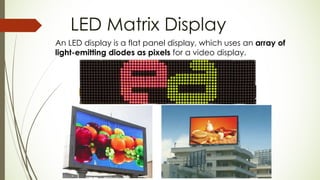 Display technologies | PPTX