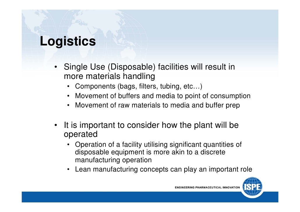 Single Use (Disposables) Presentation