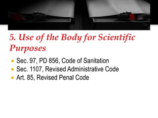 Disposal of dead body | PPTX
