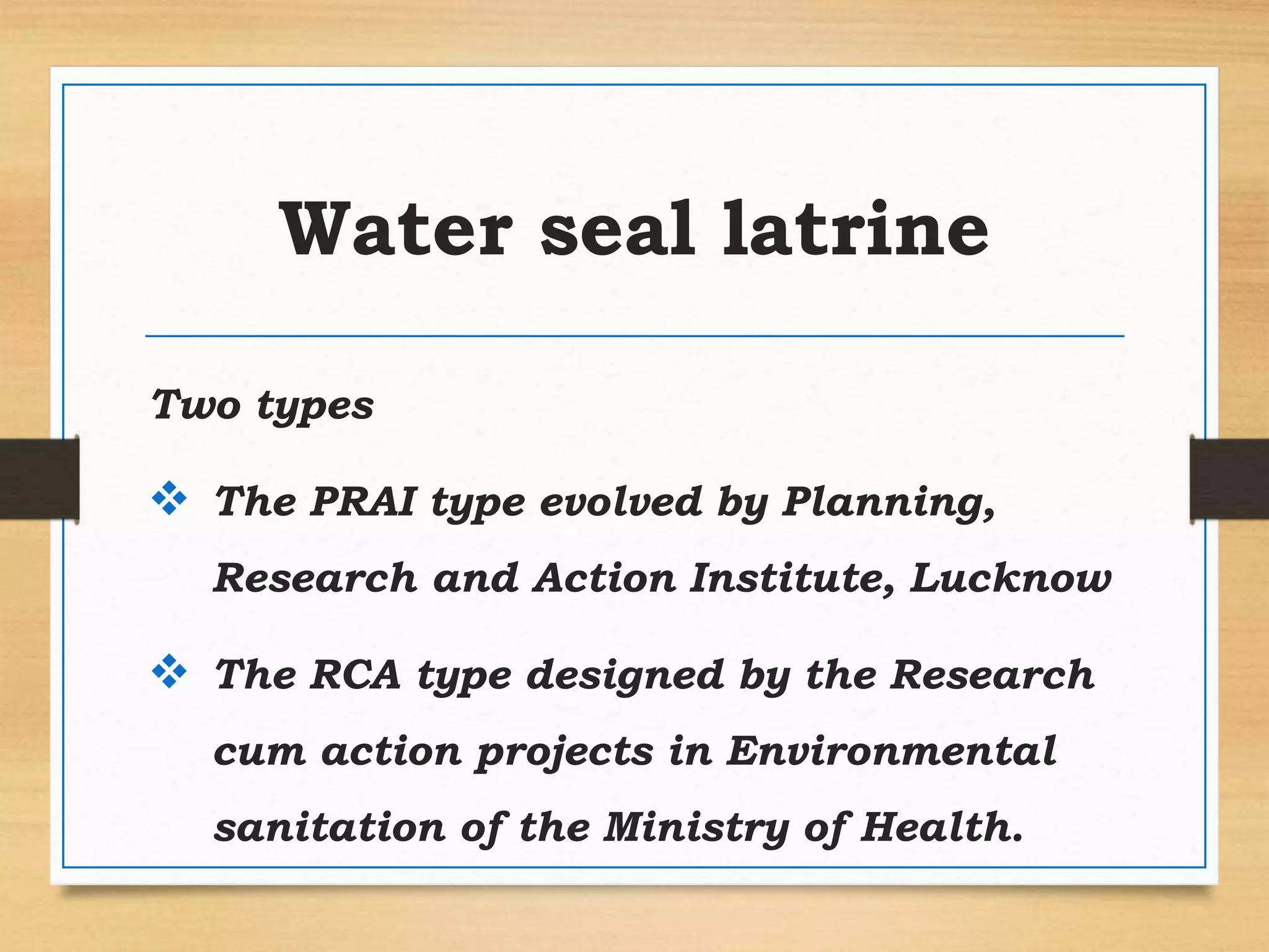 Disposal of excreta | PPTX