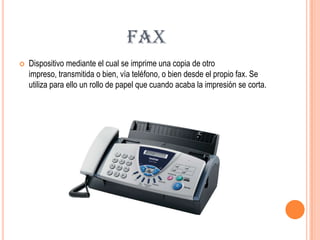 Dispositivo De Entrada Y Salida