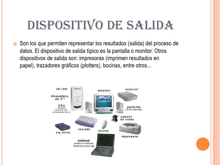 Dispositivo De Entrada Y Salida