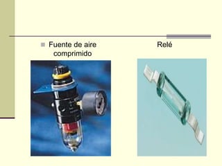  Fuente de aire
comprimido
Relé