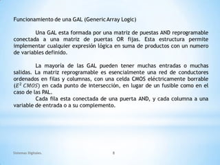 Sistemas Digitales.   8
 