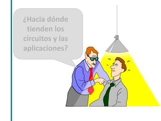 ¿Hacia dónde 
tienden los 
circuitos y las 
aplicaciones? 
 