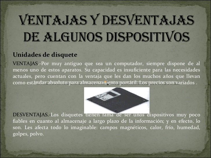 Dispositivos De Almacenamiento