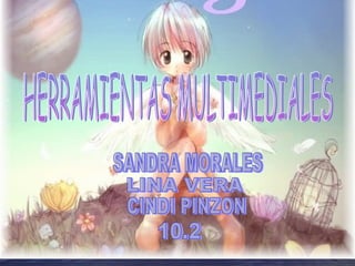 HERRAMIENTAS MULTIMEDIALES SANDRA MORALES LINA VERA CINDI PINZON 10.2 