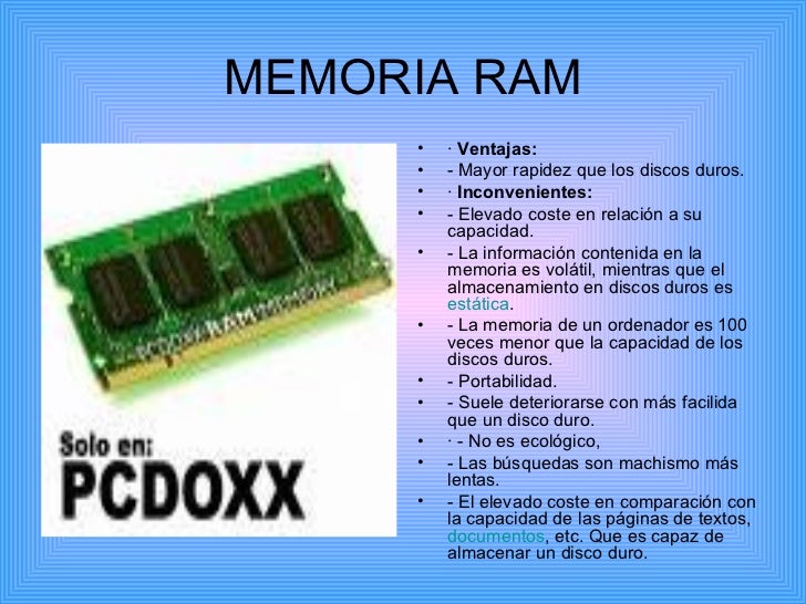 Dispositivos De Memoria Y Almacenamiento P E R A L T A P A L T A R…