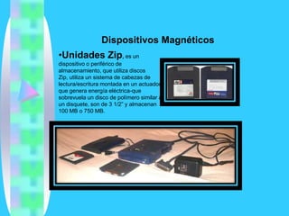 Dispositivos De Almacenamiento