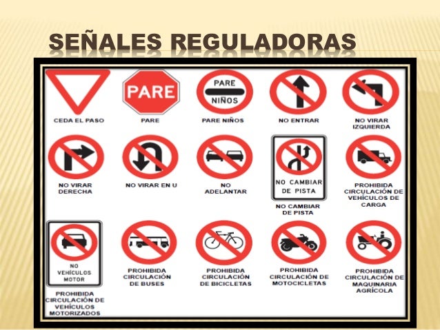 Dispositivos de control de transito