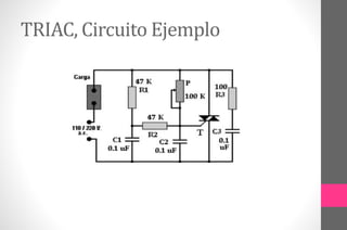TRIAC, Circuito Ejemplo
 