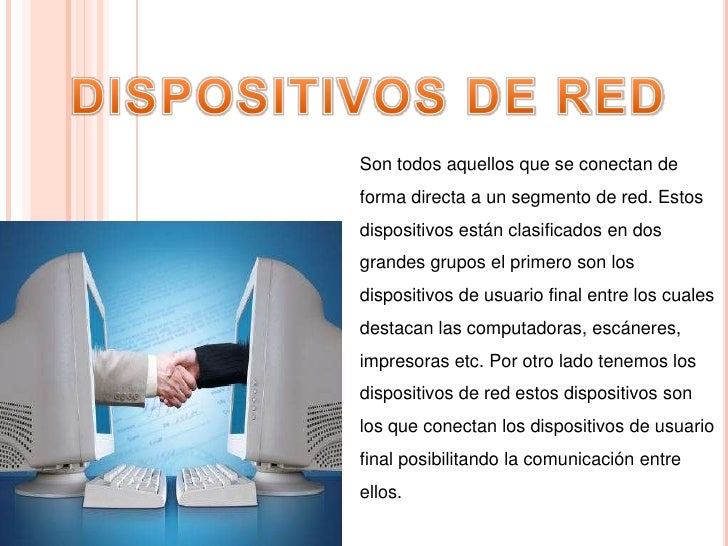 Dispositivos de red
