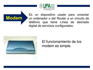 Modem Que Es Dispositivos de red | PPTX