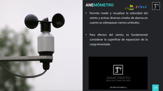 24
ANEMÓMETRO
•
•
 