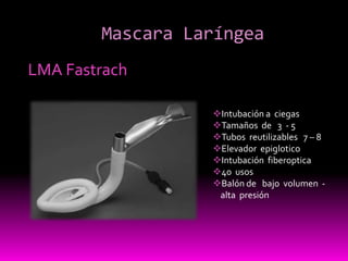 Mascara LaríngeaLMA Unique2001 – priones