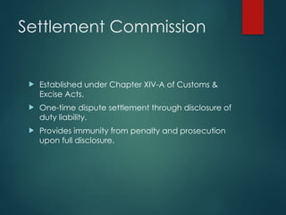 Customs Exercise Dispute_Resolution_Customs_Excise under customs | PPTX