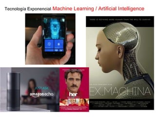 Tecnología Exponencial: Machine Learning / Artificial Intelligence
 