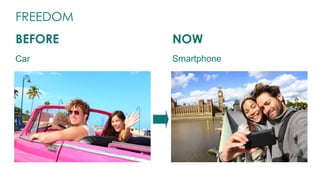 FREEDOM 
BEFORE NOW 
Car Smartphone 
 