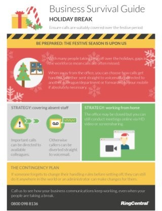 EnInfogrpahic: Ensure Your Business’ Presence Isn’t Lacking During the Holiday Season