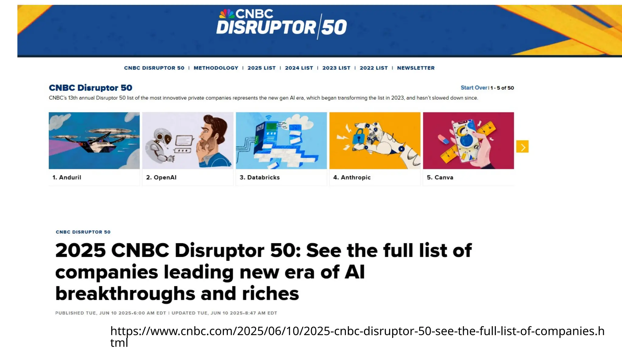 https://www.cnbc.com/2025/06/10/2025-cnbc-disruptor-50-see-the-full-list-of-companies.h
tml
 