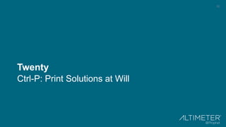 52
Twenty
Ctrl-P: Print Solutions at Will
 