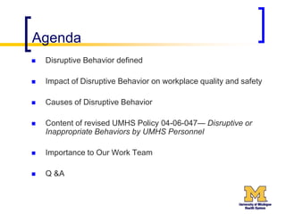 Disruptive Behavior Toolkit University of Michigan.pptx