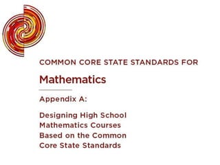 High School Courses Algebra I Geometry Algebra II Mathematics I Mathematics II Mathematics III Requires legislation to authorize SBE to adopt Pathways courses. 