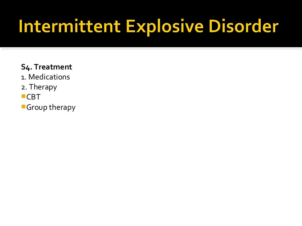 Difference between intermittent explosive disorder and conduct disorder picture