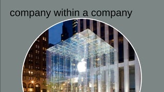 company within a company
 