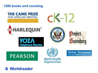 1200 books and counting.
 