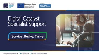 Digital Catalyst
Specialist Support
 