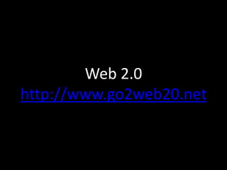 Web 2.0http://www.go2web20.netJen Hegna