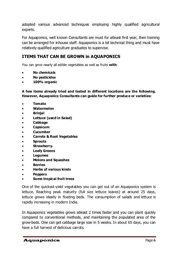 aquaponics - read it to know about it