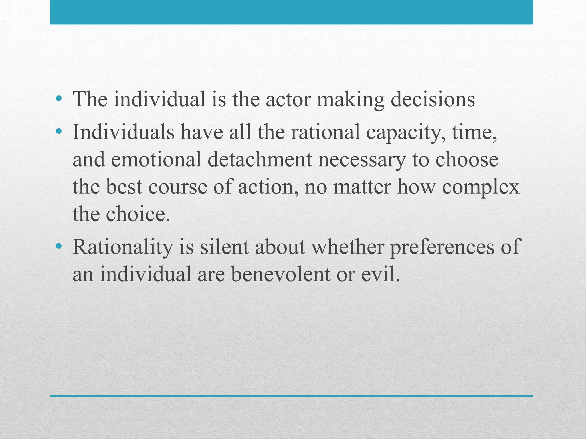 Individual Rationality Diss lesson-5-dominant-approaches-and-ideas-in-social-sciences | PPTX
