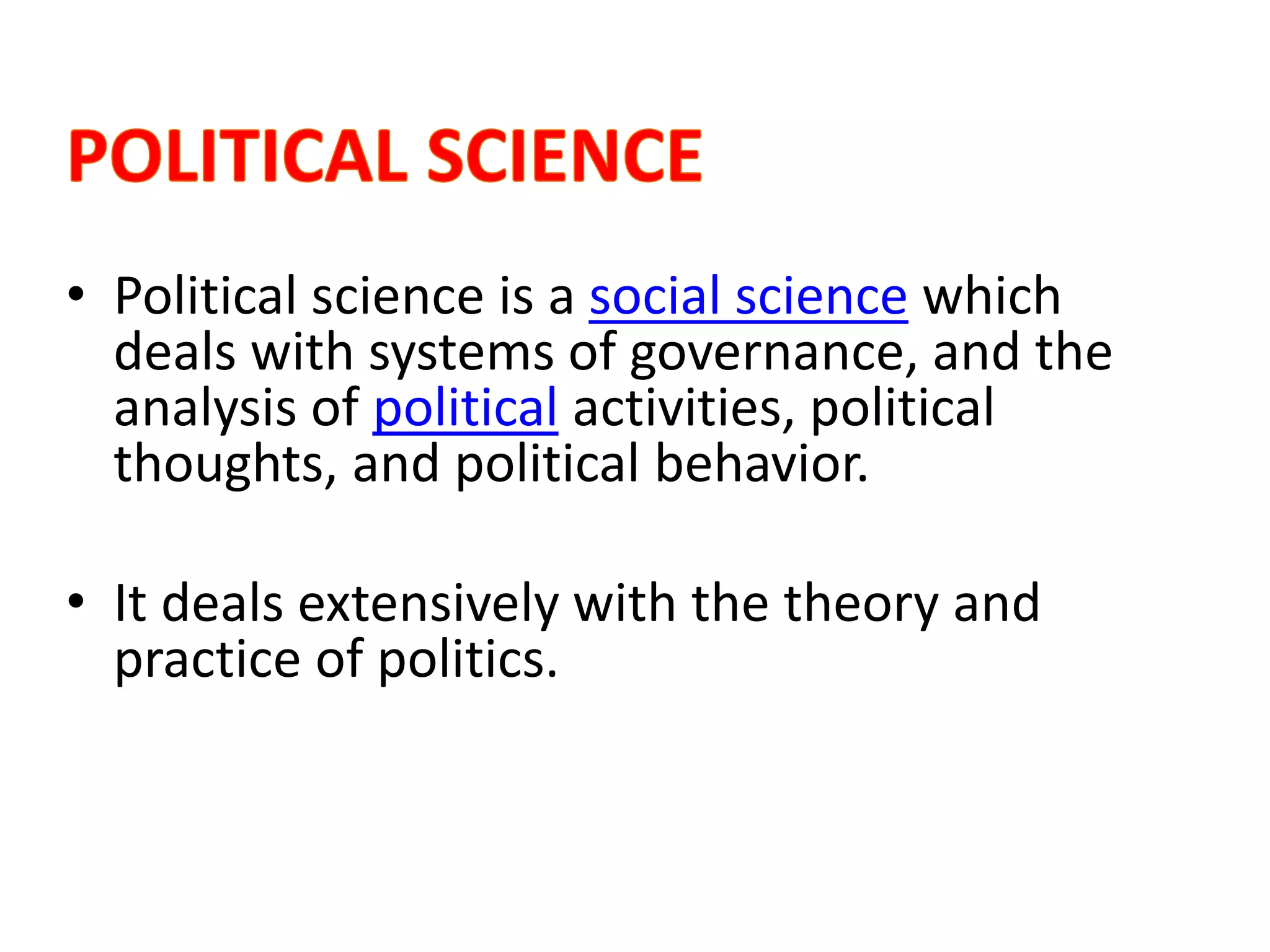 DISS (Disciplines within Social Sciences) | PPTX