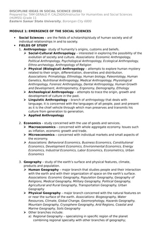 Disciplined and Ideas in Social Science -quarter1-module 1.pdf