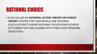 DISS-Q2-W1-RATIONAL-CHOICE theory.pptx... | PPTX