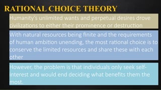 DISS- RATIONAL CHOICE THEORY .powerpoint | PPTX