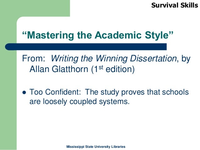 Dissertation example picture
